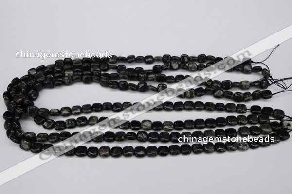 CAE75 15.5 inches 8*8mm square astrophyllite beads wholesale