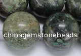 CAF111 15.5 inches 25mm round Africa stone beads wholesale