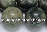 CAF111 15.5 inches 25mm round Africa stone beads wholesale