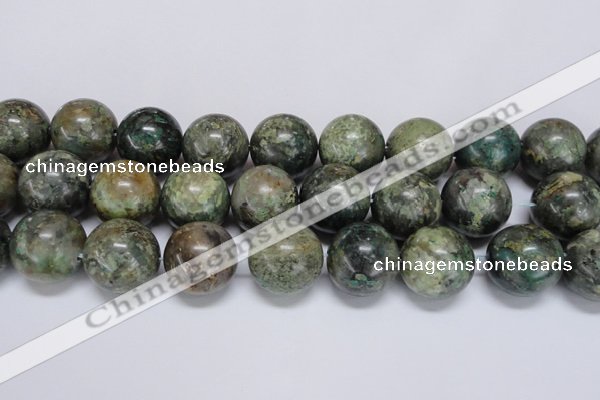 CAF111 15.5 inches 25mm round Africa stone beads wholesale