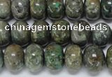 CAF115 15.5 inches 6*10mm rondelle Africa stone beads wholesale