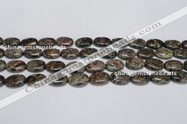 CAF126 15.5 inches 12*16mm oval Africa stone beads wholesale