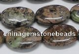 CAF127 15.5 inches 13*18mm oval Africa stone beads wholesale