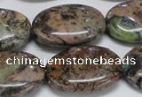 CAF130 15.5 inches 20*30mm oval Africa stone beads wholesale