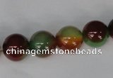 CAG1002 15.5 inches 12mm round rainbow agate beads wholesale