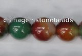 CAG1004 15.5 inches 16mm round rainbow agate beads wholesale