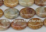 CAG1093 15.5 inches 13*18mm oval Morocco agate beads wholesale