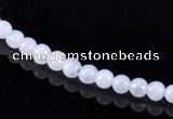 CAG127 Smooth round 3mm blue lace agate gemstone beads wholesale