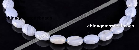 CAG132 oval 12*16mm blue lace agate gemstone beads Wholesale