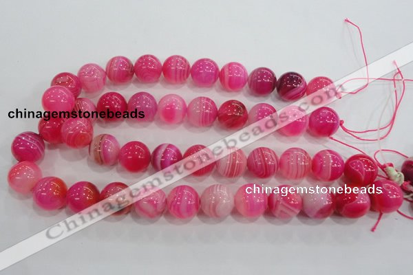 CAG140 smooth round 16mm madagascar agate stone beads Wholesale