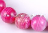 CAG141 smooth round madagascar agate 19mm stone beads Wholesale