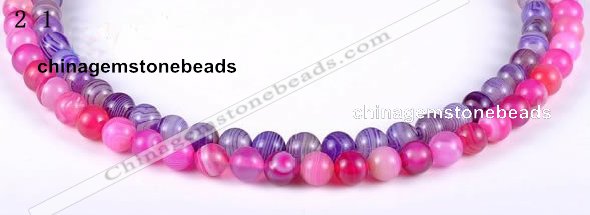 CAG142 9mm  smooth  round madagascar agate stone beads Wholesale