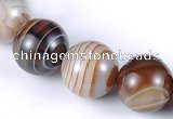 CAG143 14mm round madagascar agate gemstone beads Wholesale