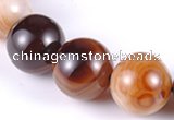 CAG145 round madagascar agate 20mm gemstone beads Wholesale