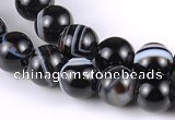 CAG146 5mm round madagascar agate gemstone beads Wholesale