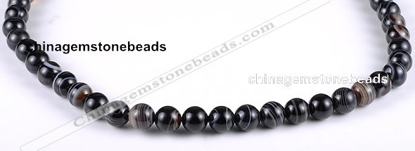 CAG147 Round 8mm madagascar agate gemstone beads Wholesale