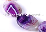 CAG158 Oval madagascar agate 25*35mm gemstone beads Wholesale