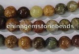 CAG1702 15.5 inches 8mm round rainbow agate beads wholesale