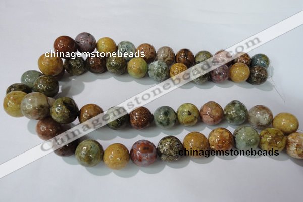 CAG1706 15.5 inches 16mm round rainbow agate beads wholesale