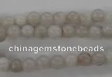 CAG1895 15.5 inches 6mm round grey agate beads wholesale