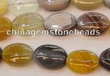 CAG2360 15.5 inches 13*18mm oval African botswana agate beads