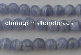 CAG2367 15.5 inches 8mm round blue lace agate beads wholesale