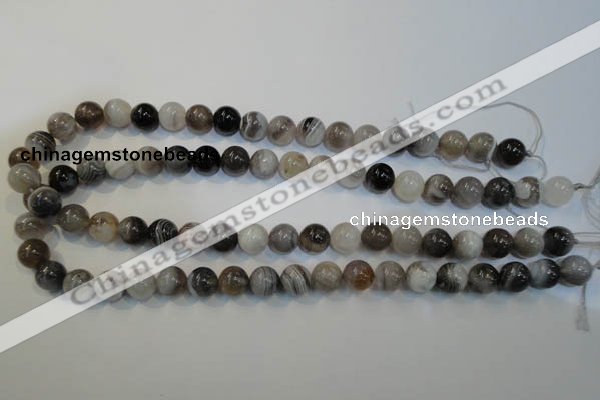 CAG2413 15.5 inches 10mm round Chinese botswana agate beads