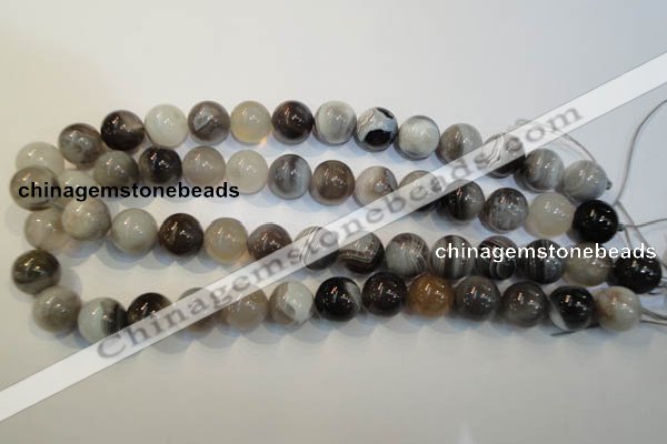 CAG2415 15.5 inches 14mm round Chinese botswana agate beads