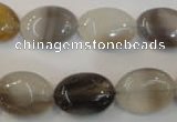 CAG2444 15.5 inches 13*18mm oval Chinese botswana agate beads