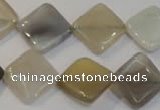 CAG2458 15.5 inches 16*16mm diamond Chinese botswana agate beads