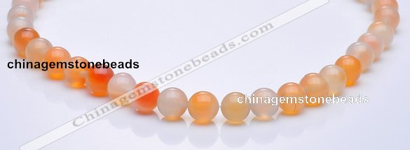 CAG264 10mm round agate gemstone beads Wholesale