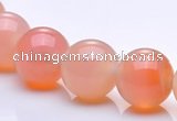 CAG267 14mm round agate gemstone beads Wholesale