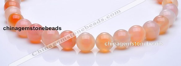 CAG267 14mm round agate gemstone beads Wholesale