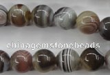 CAG3684 15.5 inches 12mm round botswana agate beads wholesale