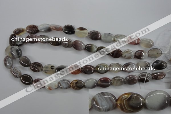 CAG3722 15.5 inches 12*16mm oval botswana agate beads wholesale