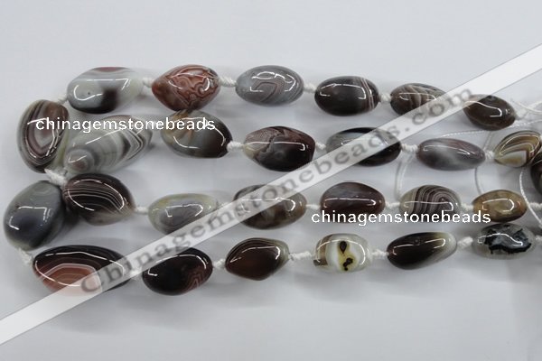 CAG3728 15.5 inches 14*20mm – 20*35mm nuggets botswana agate beads