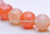 CAG39 12mm round dragon veins agate gemstone beads Wholesale