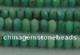 CAG3911 15.5 inches 2.5*4mm faceted rondelle green grass agate beads