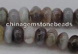 CAG3988 15.5 inches 5*8mm rondelle botswana agate gemstone beads