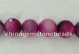 CAG418 15.5 inches 14mm faceted round agate beads Wholesale