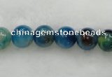 CAG423 15.5 inches 12mm round blue agate beads Wholesale