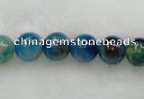 CAG423 15.5 inches 12mm round blue agate beads Wholesale