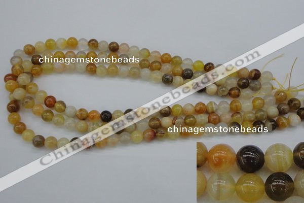 CAG4322 15.5 inches 8mm round botswana agate gemstone beads