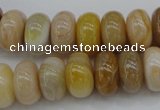 CAG4332 15.5 inches 8*14mm rondelle botswana agate gemstone beads