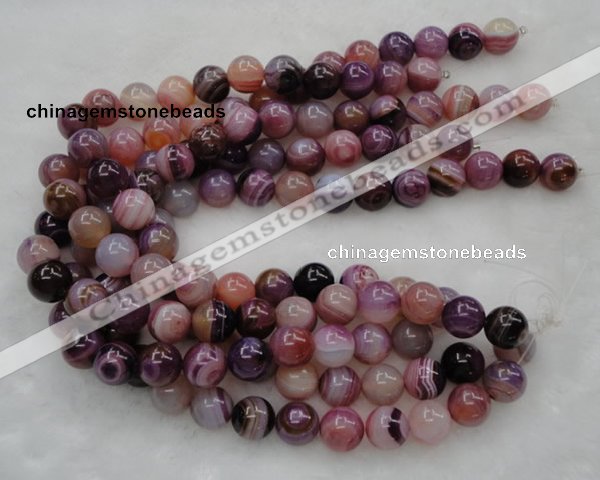 CAG434 15.5 inches 16mm round agate gemstone beads wholesale