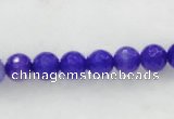 CAG437 5pcs 8mm&10mm&12mm faceted round violet agate beads wholesale