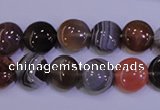 CAG4441 15.5 inches 10mm flat round botswana agate beads wholesale