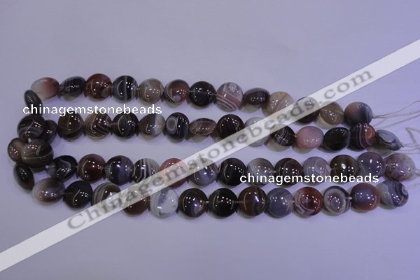 CAG4443 15.5 inches 14mm flat round botswana agate beads wholesale