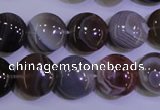 CAG4444 15.5 inches 16mm flat round botswana agate beads wholesale