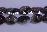 CAG4452 15.5 inches 10*14mm oval botswana agate beads wholesale